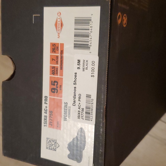 Merrell 1SIX8 AC+ Work Safety Comfort Womens Nonslip Sneakers Shoes Size 9.5 New - Picture 5 of 5